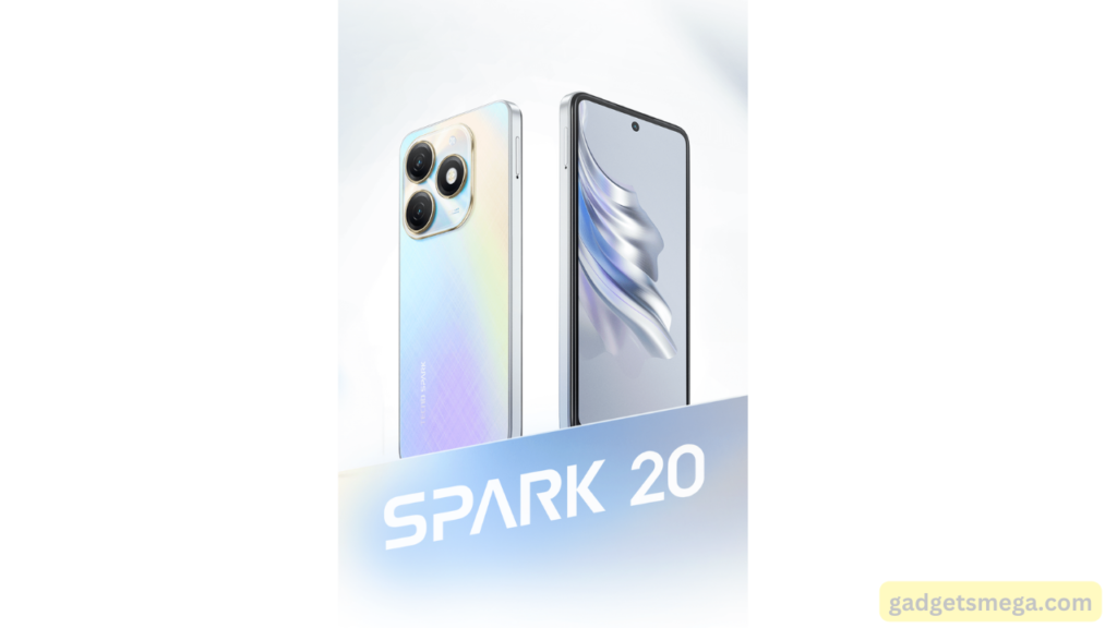TECNO Spark 20 with 6.56″ 90Hz display, 32MP front camera