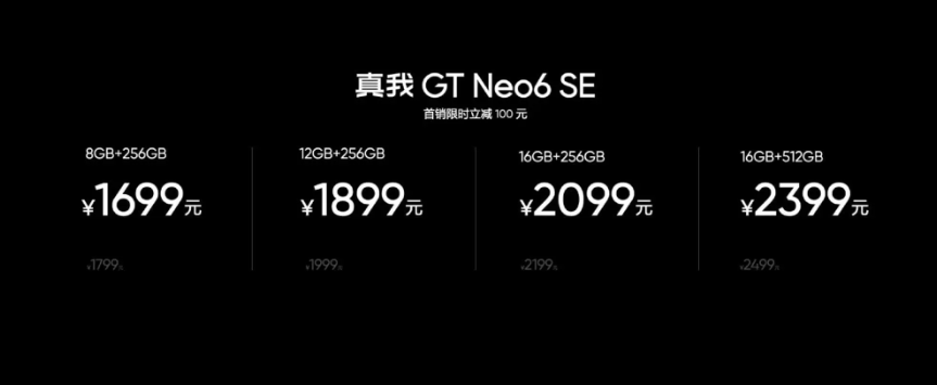 Realme GT Neo 6 SE PRICE